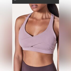 Lululemon Energy Bra *Wrap Dusty Mauve